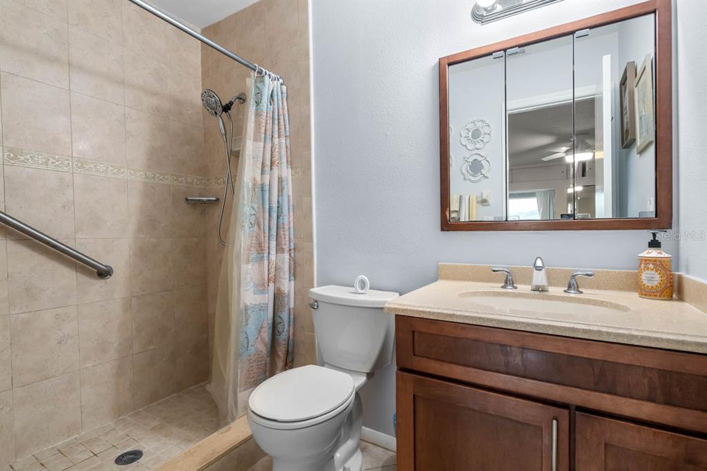 2034 Hawkhurst Circle, Unit 178 Sun City Center, FL 33573 - Photo 28 of 46 a bathroom with a sink a toilet and shower