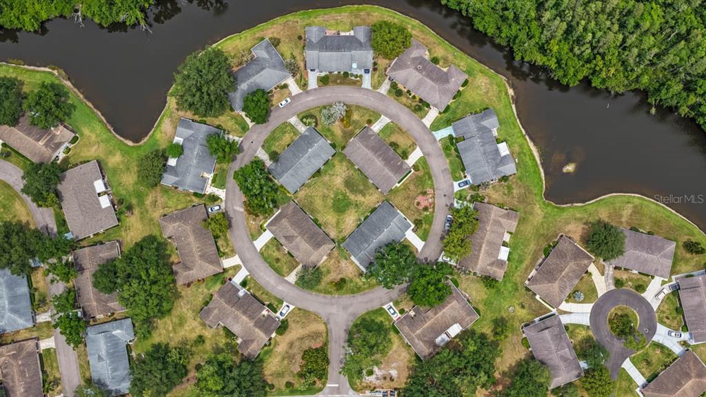 2034 Hawkhurst Circle, Unit 178 Sun City Center, FL 33573 - Photo 7 of 46 an aerial view of a house