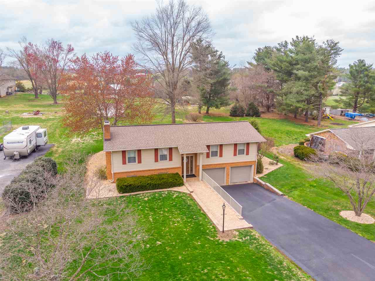 950 Cattle Scales Road Waynesboro, VA 22980 - Photo 3 of 50 a view of a house with a yard and tree s