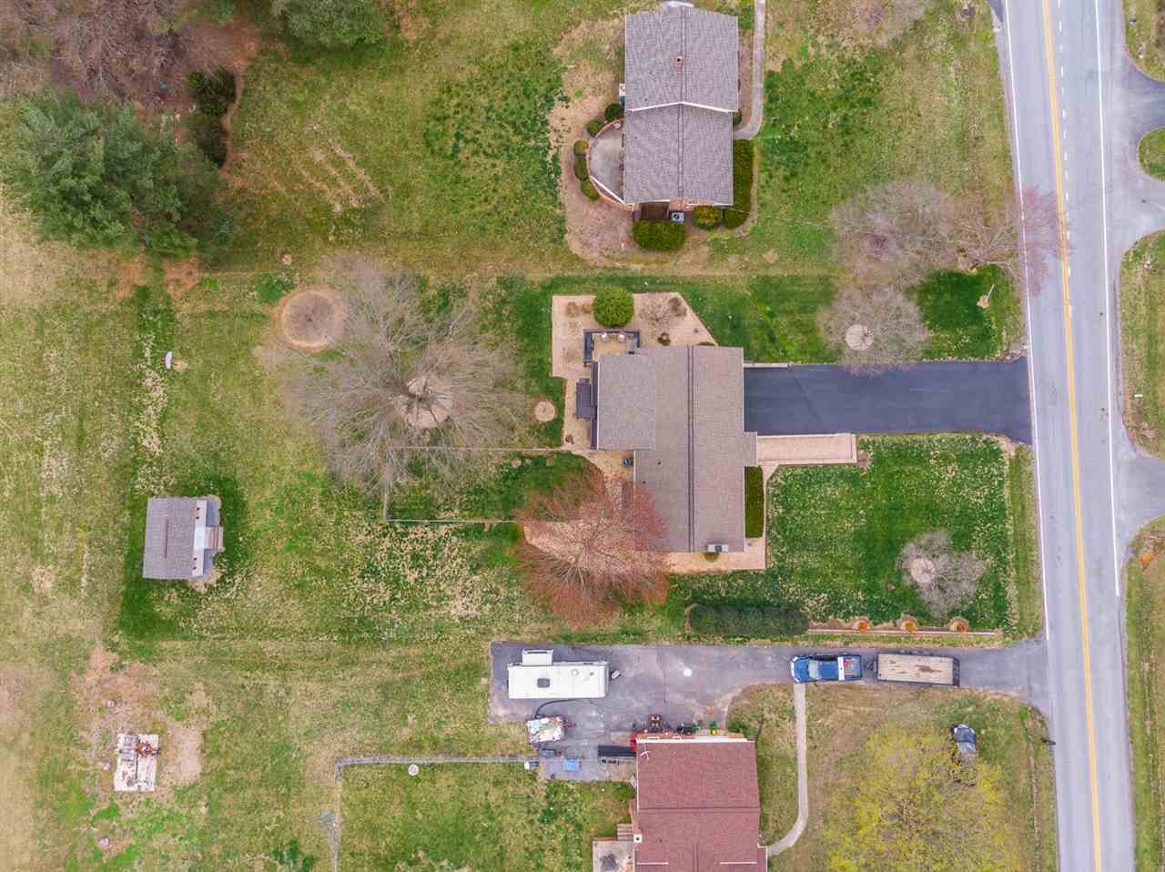 950 Cattle Scales Road Waynesboro, VA 22980 - Photo 50 of 50 aerial view of a house with a yard