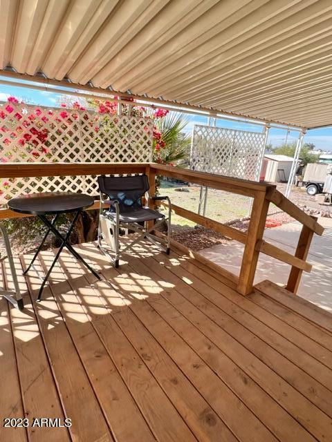 747 North Starr Road Apache Junction, AZ 85119 - Photo 8 of 48 a view of an outdoor space with seating