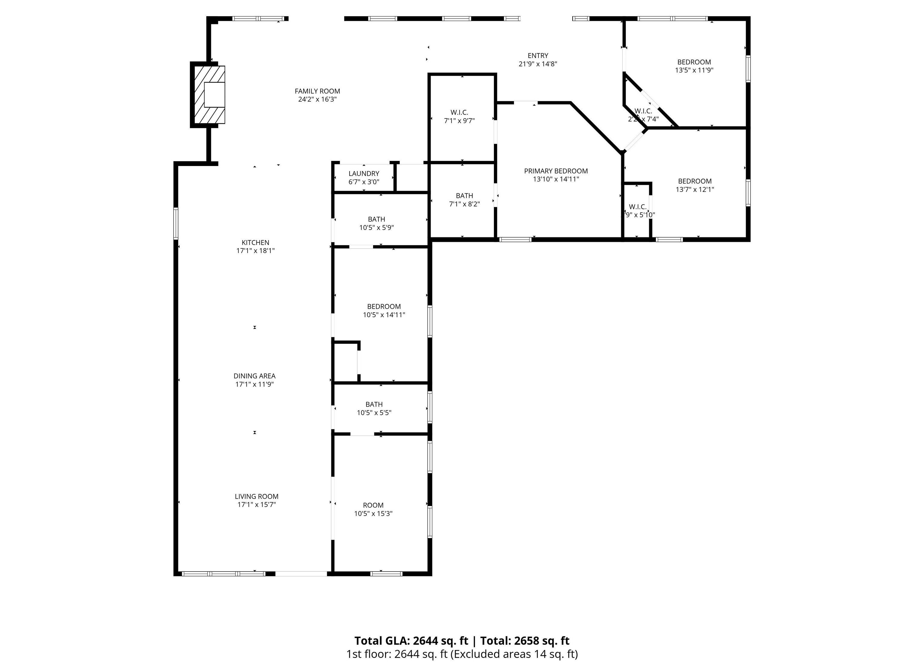 1190 Military Road Mount Vernon, AL 36560 - Photo 47 of 47 View of property floor plan