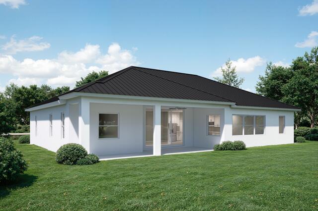 511 Southwest Timber Trail Stuart, FL 34997 - Photo 11 of 16 a front view of house with a garden