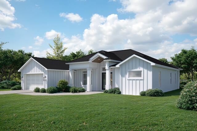 511 Southwest Timber Trail Stuart, FL 34997 - Photo 3 of 16 a front view of house with yard and green space