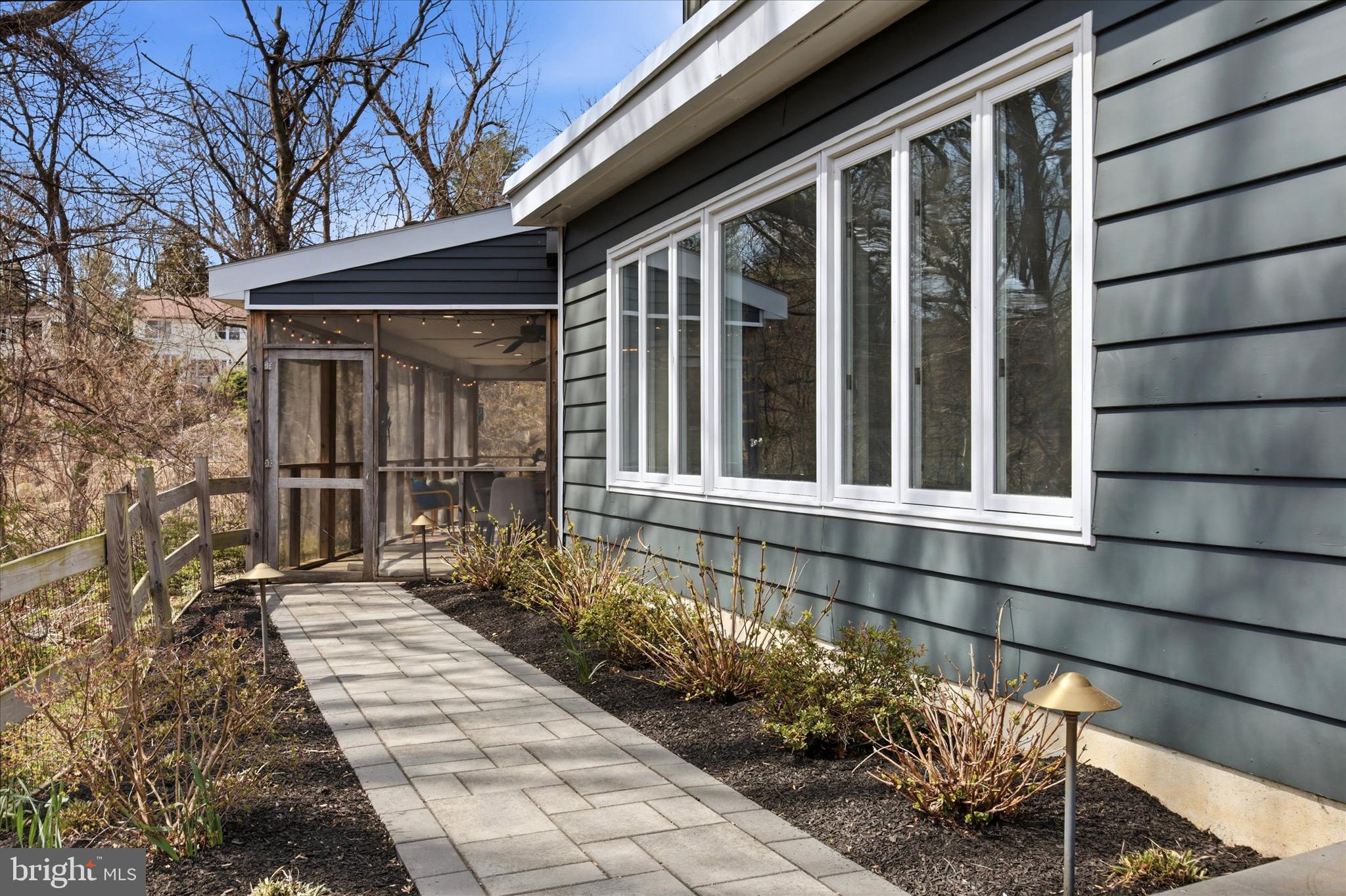 1237 Hagys Ford Road Penn Valley, PA 19072 - Photo 34 of 39 Exterior Rear new paver walkway