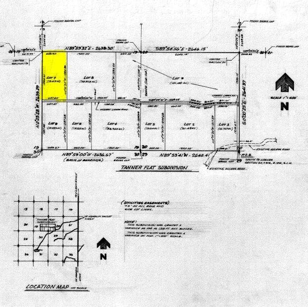 Lot 7 Tanner Flat, Unit 7 Beryl, UT 84714 - Photo 1 of 1 PLAT