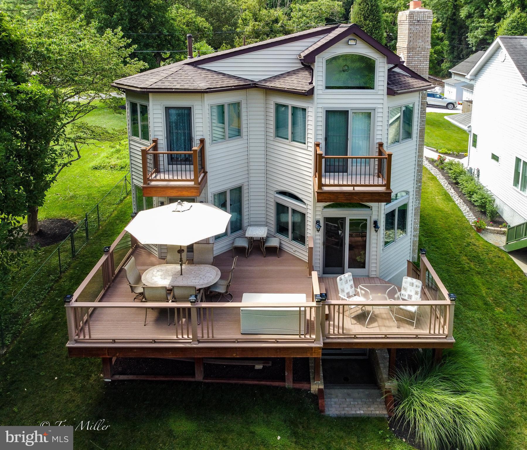 813 Cedar Grove Road Baltimore, MD 21221 - Photo 49 of 65 Rear Deck View Great for Entertaining!