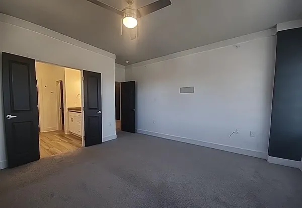 a bathroom with a sink a mirror and a bathtub