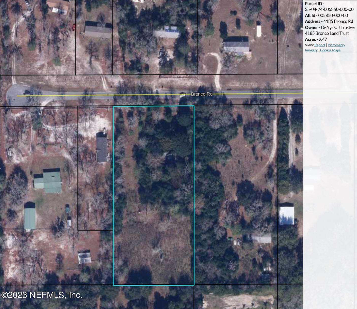 4185 Bronco Road Middleburg, FL 32068 - Photo 51 of 62 GISMAP 4185 Bronco Rd