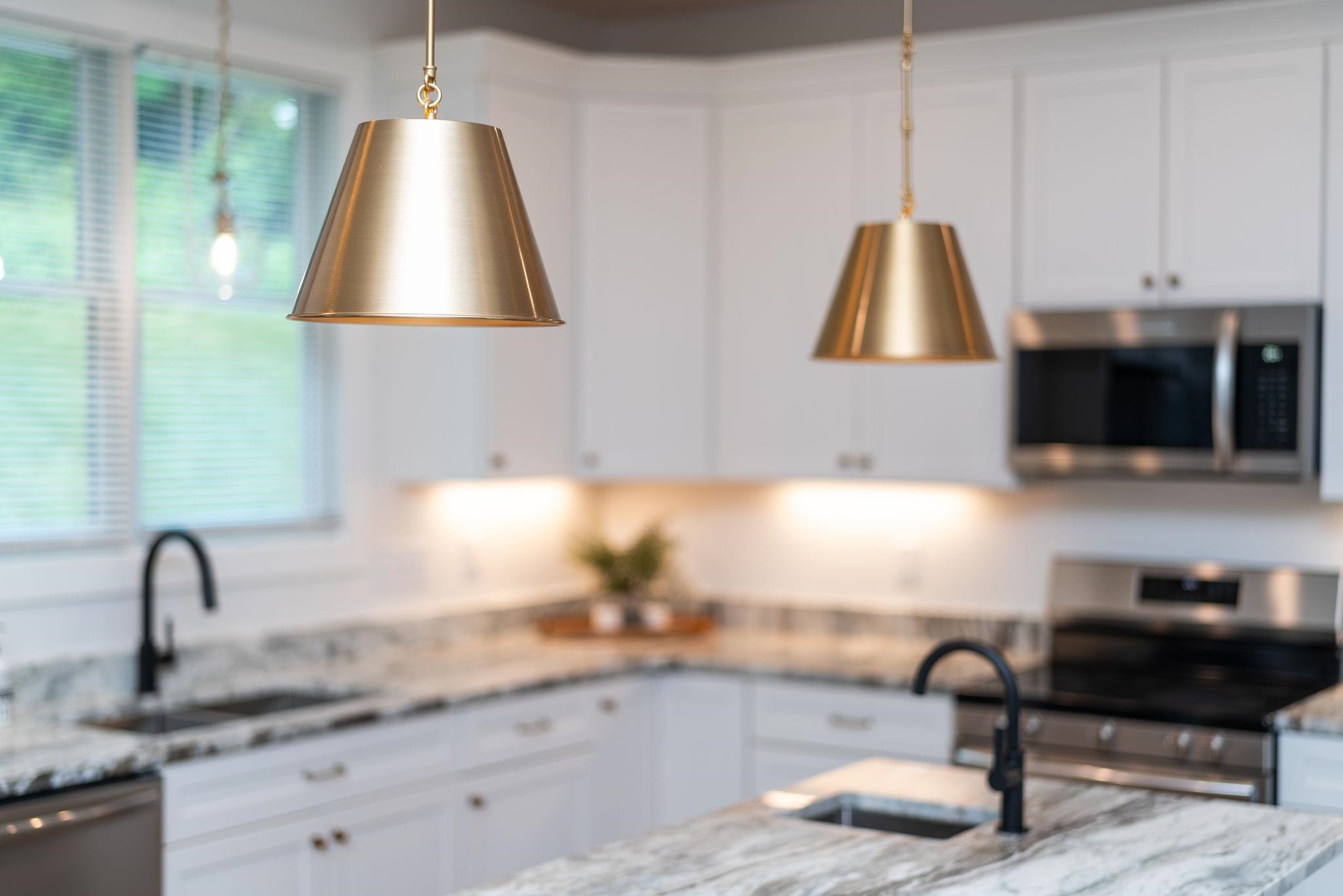 Tbd Wrights Way Staunton, VA 24401 - Photo 30 of 75 a kitchen with kitchen island granite countertop a sink a stove and a microwave