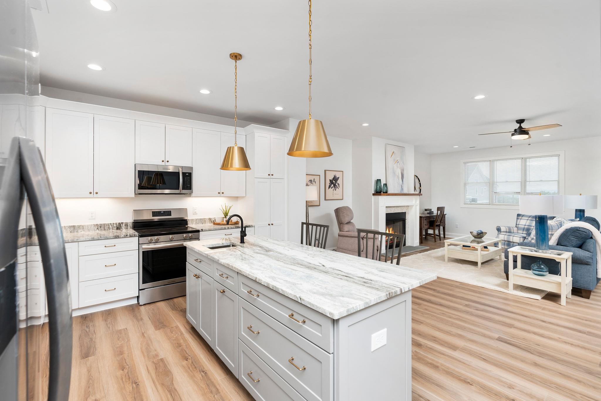 Tbd Wrights Way Staunton, VA 24401 - Photo 33 of 75 a kitchen with stainless steel appliances granite countertop a stove oven and a refrigerator