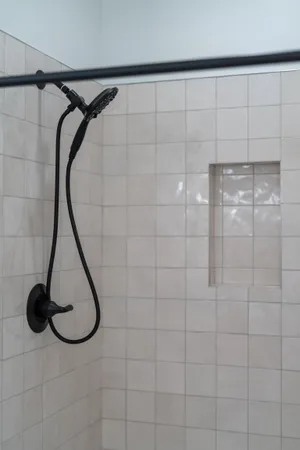 a view of an house with backyard space and sitting area