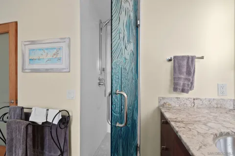 a view of a hallway with a elevator