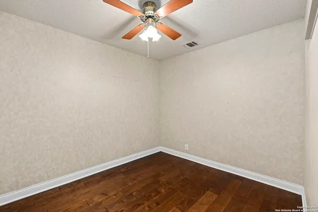 wooden floor in an empty room