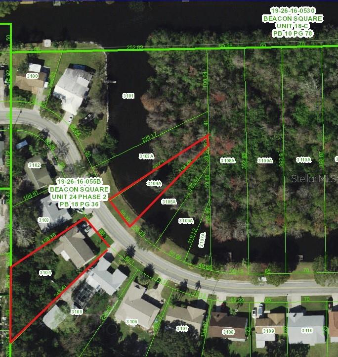 4060 Sail Drive New Port Richey, FL 34652 - Photo 2 of 20 an aerial view of tennis court