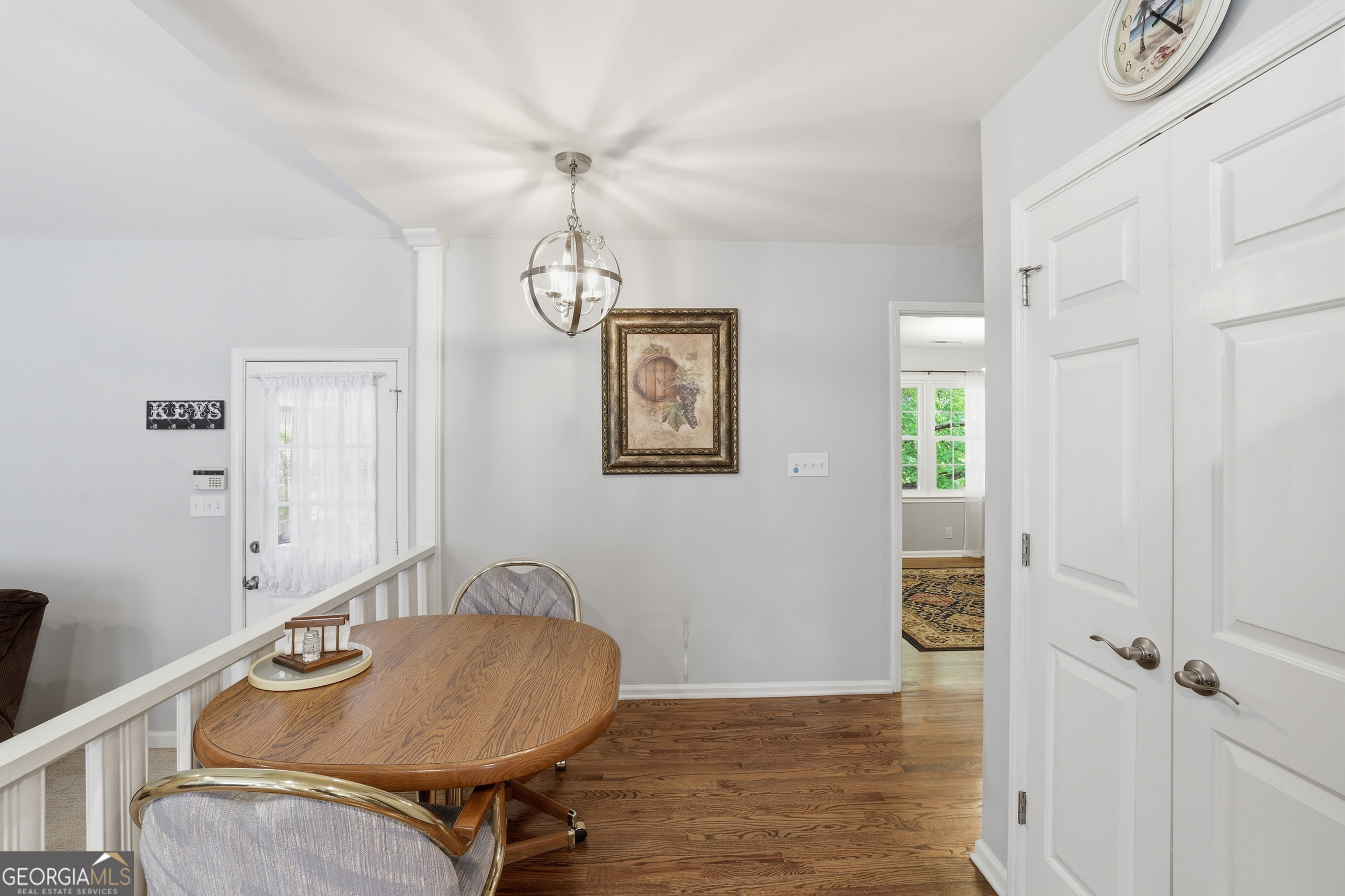 23 Cane Brake Circle Toccoa, GA 30577 - Photo 14 of 35 a view of a dining room with furniture and wooden floor