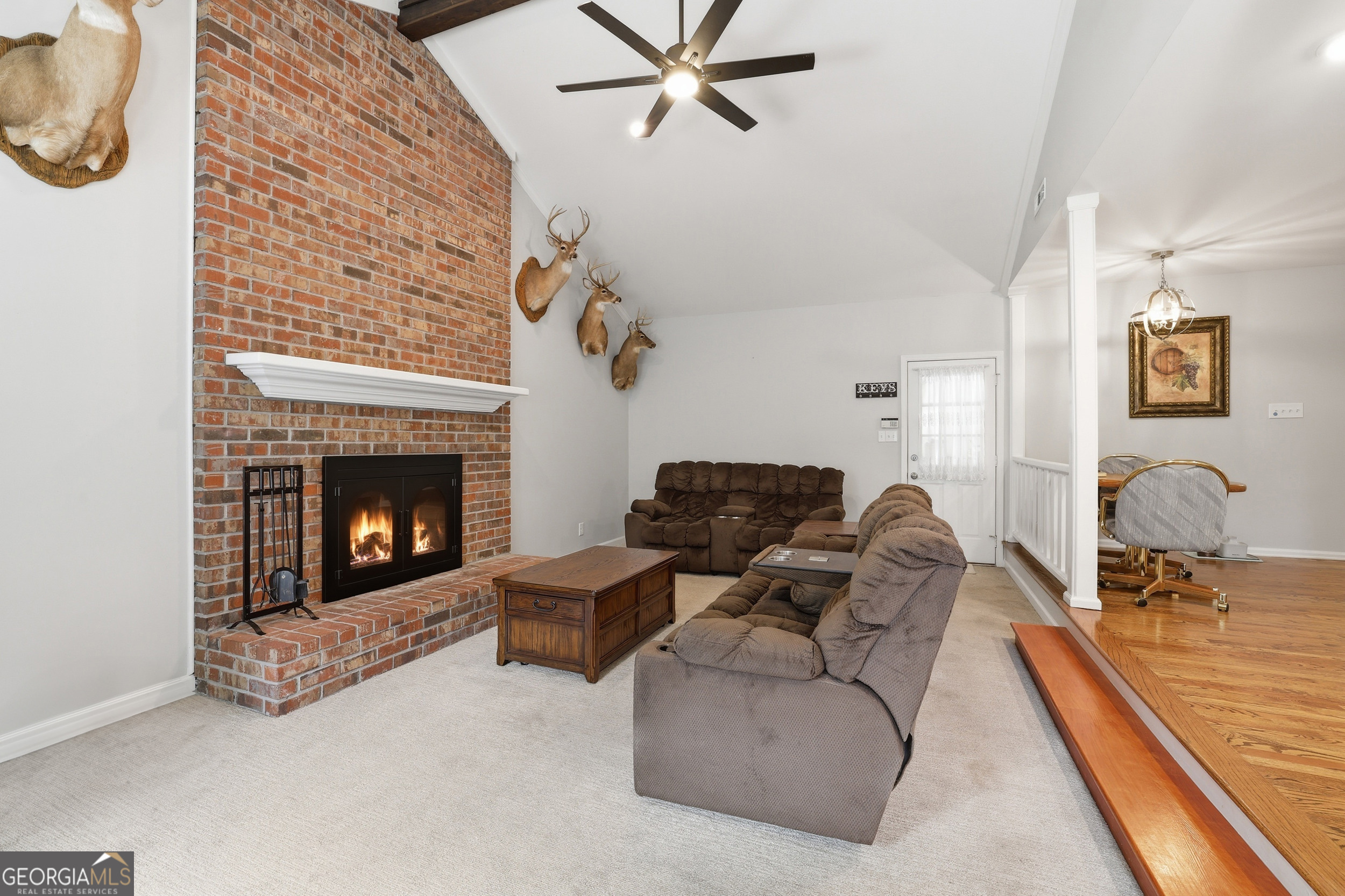 23 Cane Brake Circle Toccoa, GA 30577 - Photo 15 of 35 a living room with furniture and a fireplace