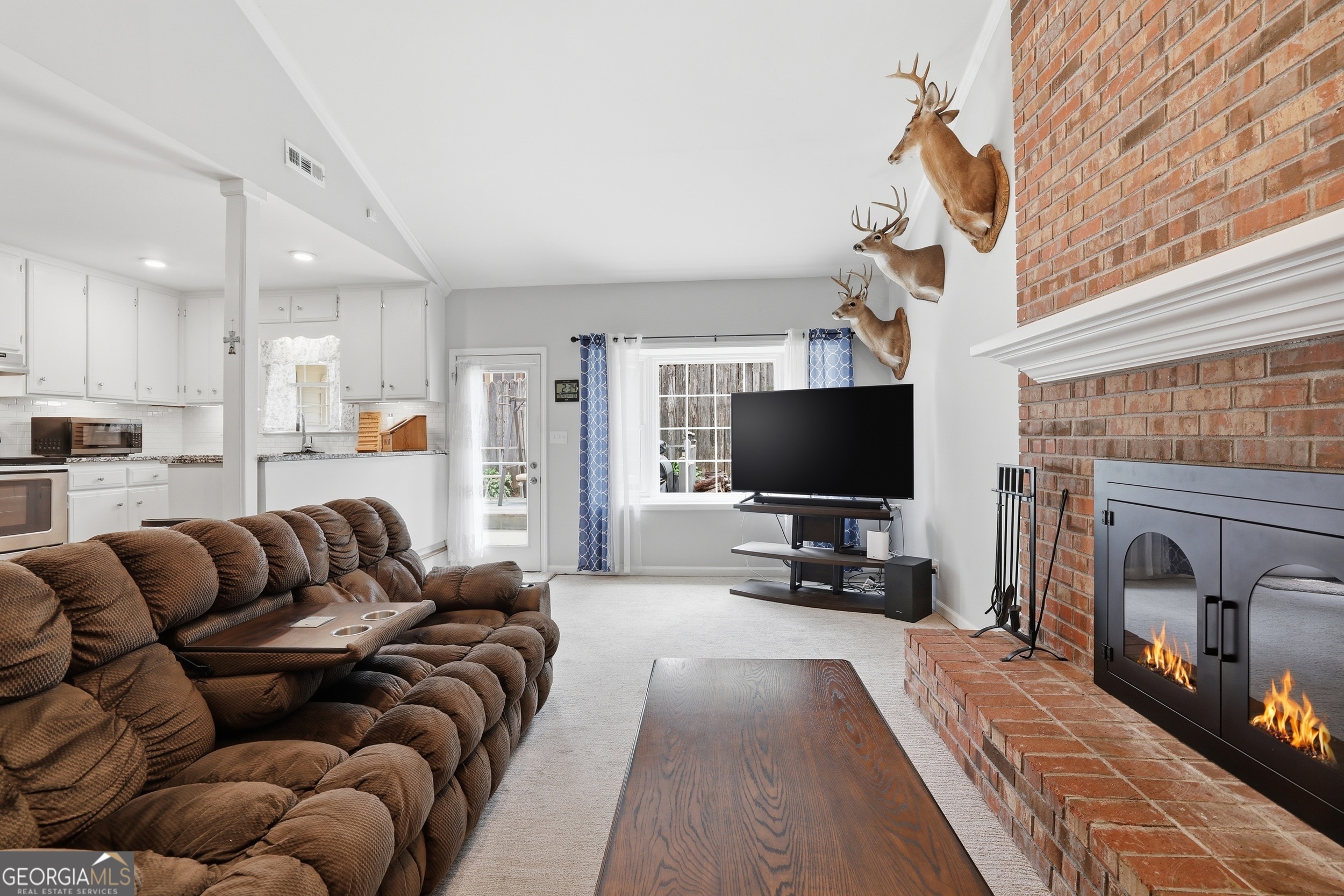23 Cane Brake Circle Toccoa, GA 30577 - Photo 17 of 35 a living room with furniture and a flat screen tv