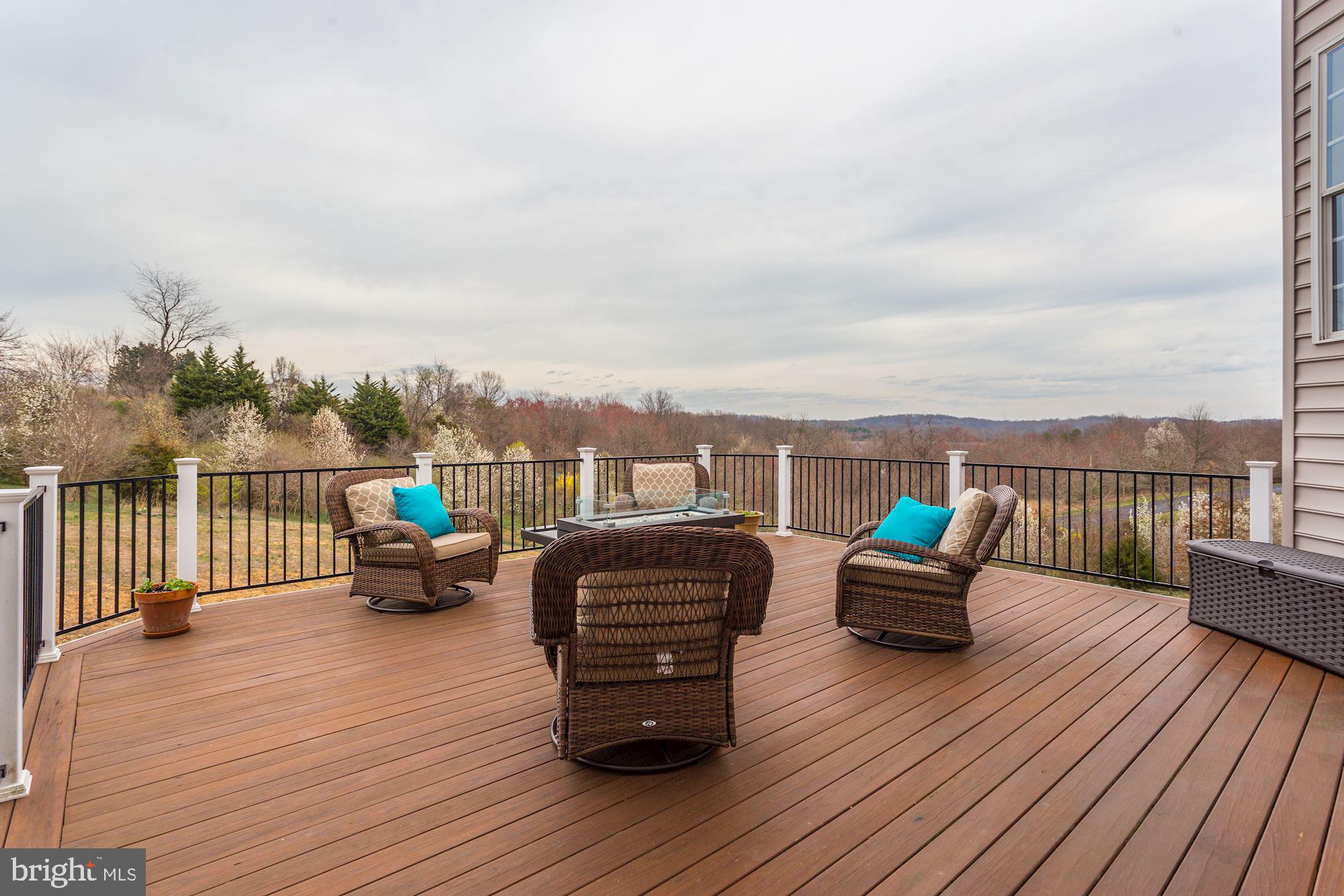 15131 Ganley Road Boyds, MD 20841 - Photo 12 of 23 Deck Overlooking Picturesque Lot