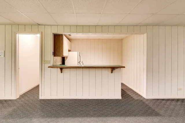 a view of a golf course with a big yard