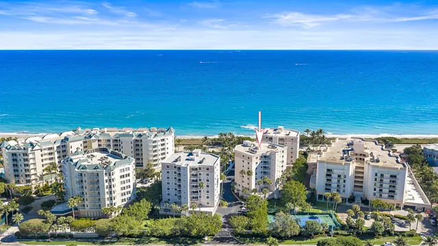 a view of a building with a city view