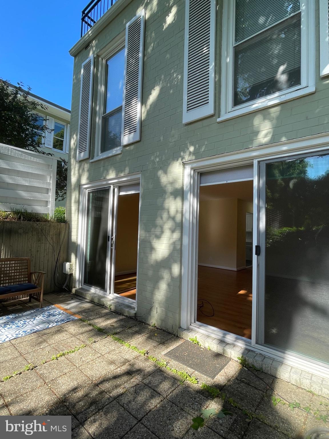 817 Delaware Avenue Southwest, Unit 227 Washington, DC 20024 - Photo 18 of 27 a view of a brick house with a large window