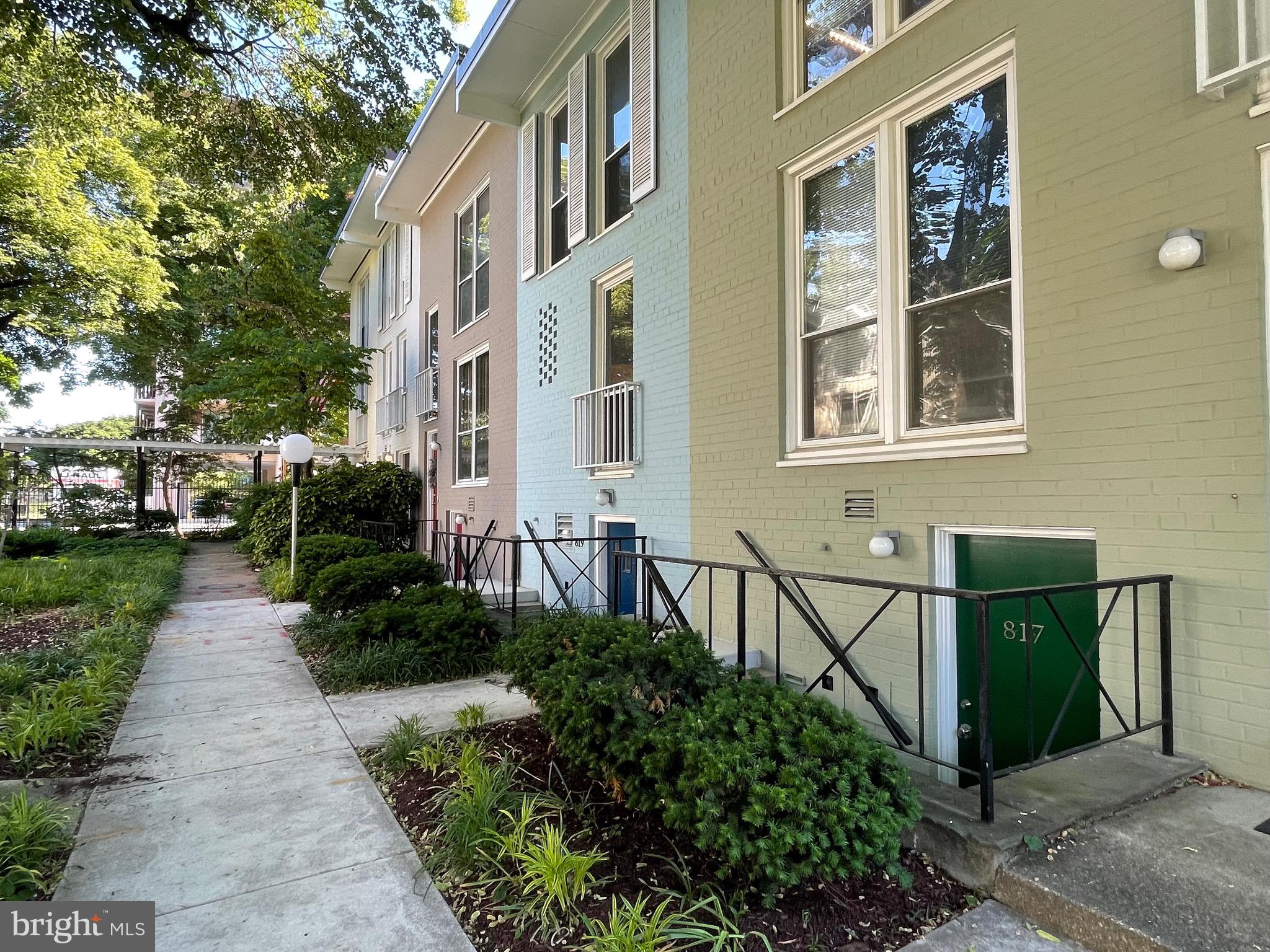 817 Delaware Avenue Southwest, Unit 227 Washington, DC 20024 - Photo 26 of 27 a view of a pathway both side of the house