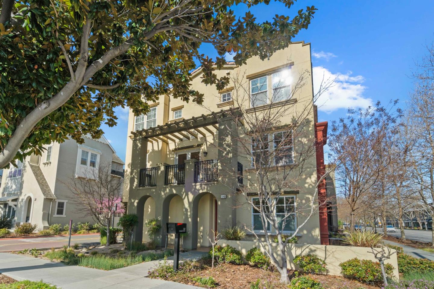 110 Calderon Avenue Mountain View, CA 94041 - Photo 2 of 25 a front view of a building with street view