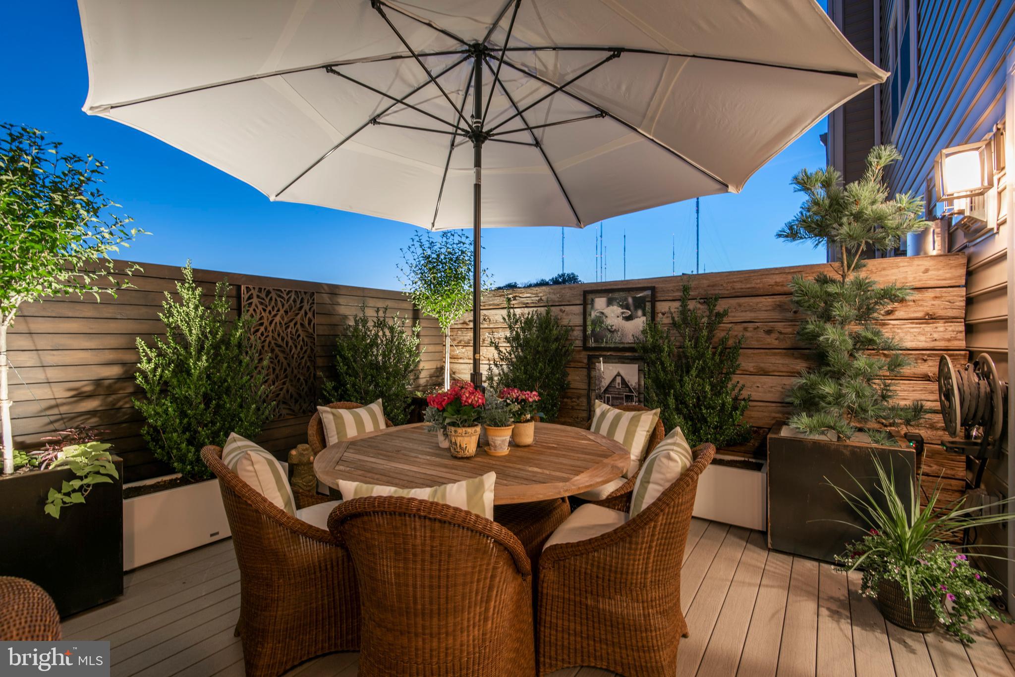 4726 Cross Street Philadelphia, PA 19128 - Photo 18 of 49 Deck at dusk