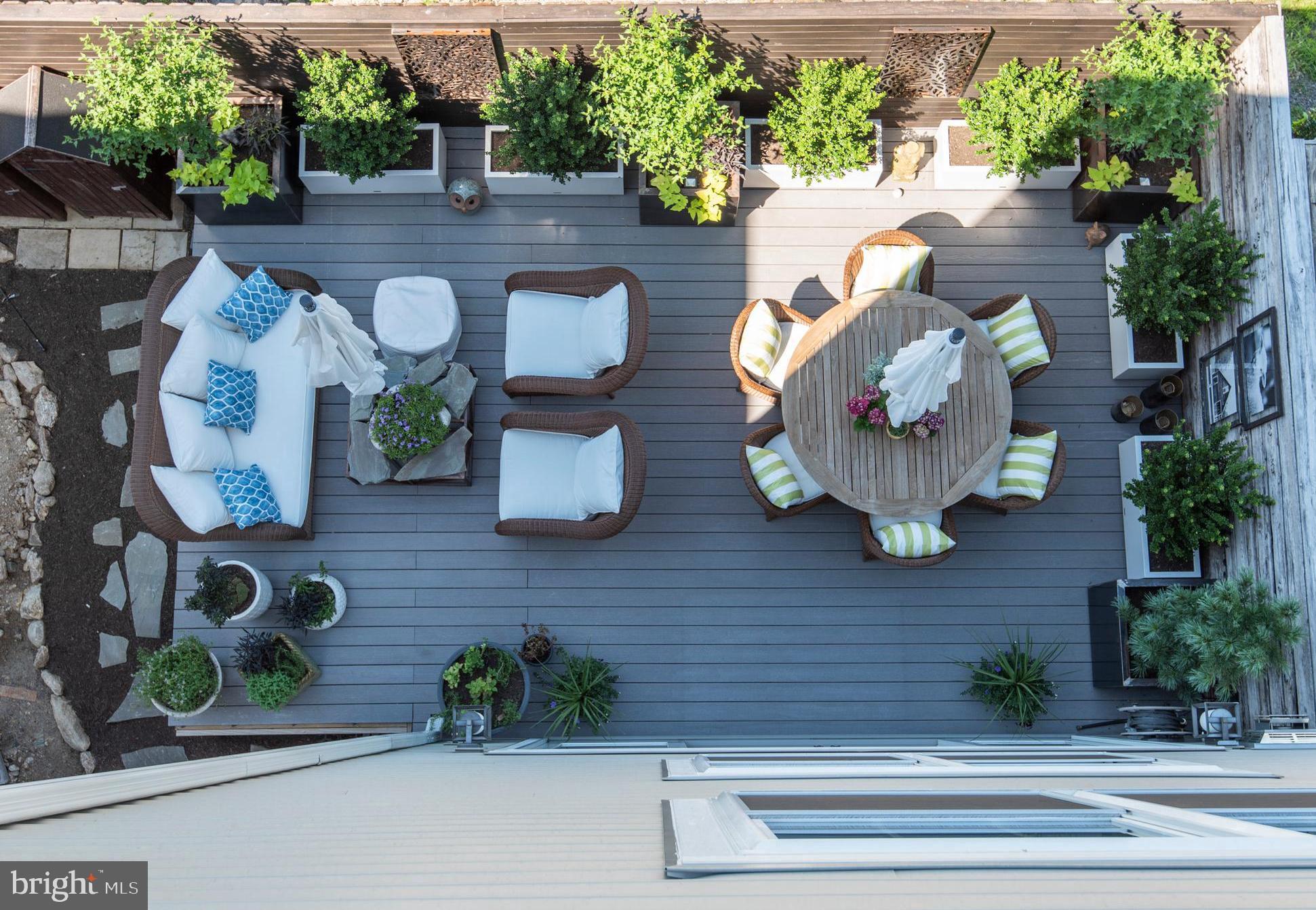 4726 Cross Street Philadelphia, PA 19128 - Photo 23 of 49 Deck from Living Room (view from Upper Level)