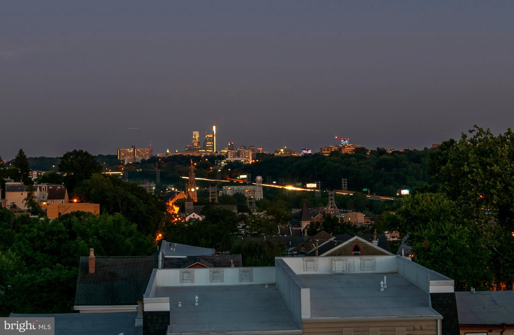 4726 Cross Street Philadelphia, PA 19128 - Photo 45 of 49 City views from the Rooftop Deck