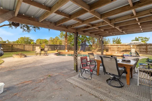 a view of a bike garage