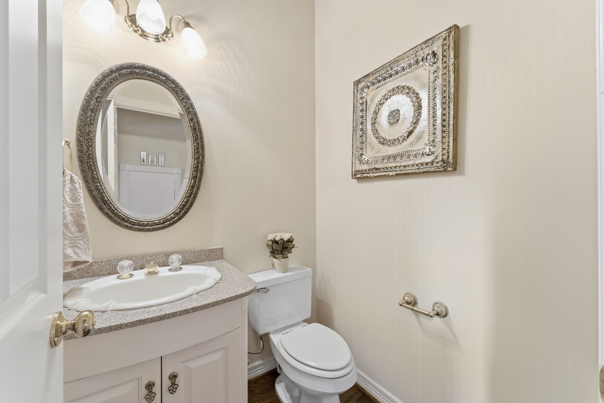 147 North Taylor Point Drive Spring, TX 77382 - Photo 20 of 44 Neutral powder room