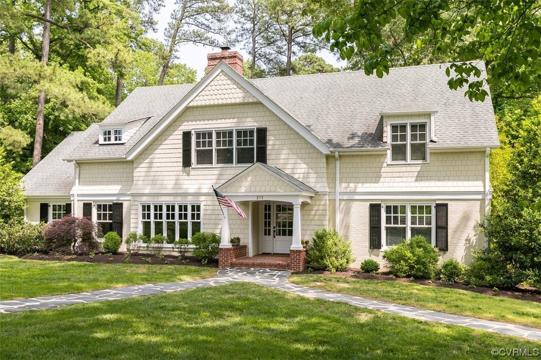 213 Culpepper Road Henrico, VA 23229 - Photo 2 of 46 front view of a house with a yard