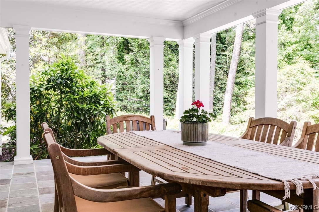 213 Culpepper Road Henrico, VA 23229 - Photo 43 of 46 a view of a dining room with furniture window and outside view