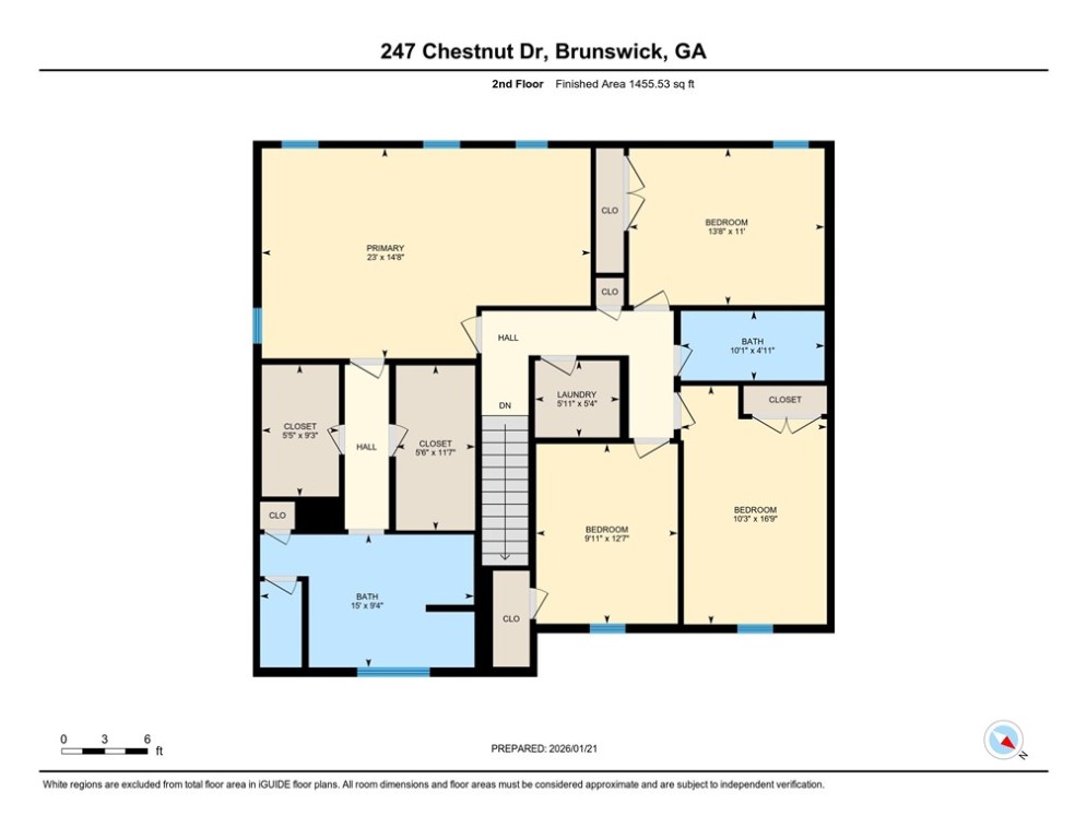 247 Chestnut Drive Brunswick, GA 31523 - Photo 49 of 49 Floor Plan