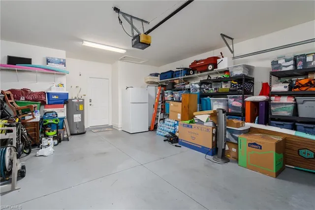 a view of storage and utility room