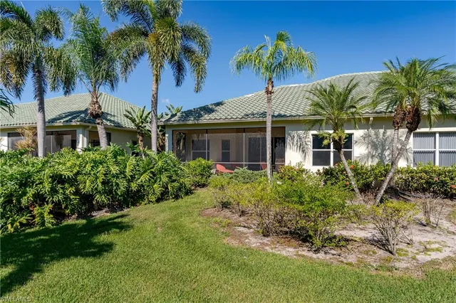 a view of a house with a garden