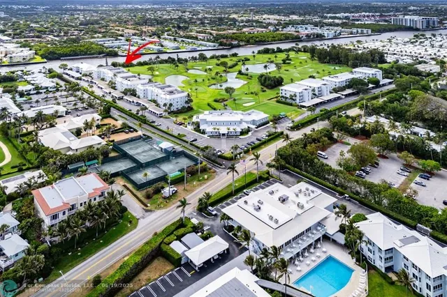 an aerial view of a city with lots of residential buildings