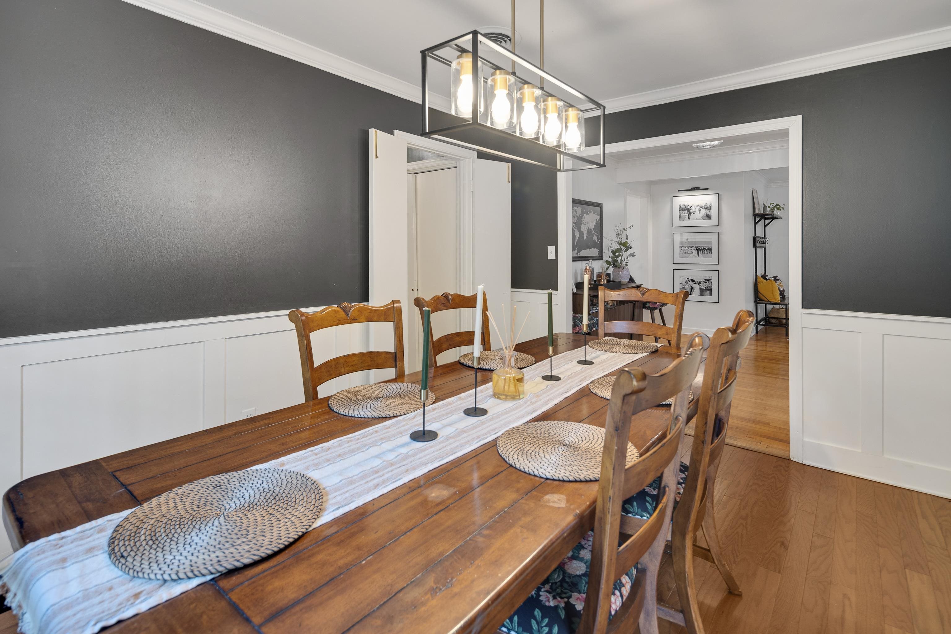 1269 West Perkins Road Memphis, TN 38117 - Photo 8 of 31 a view of a dining room with furniture and wooden floor