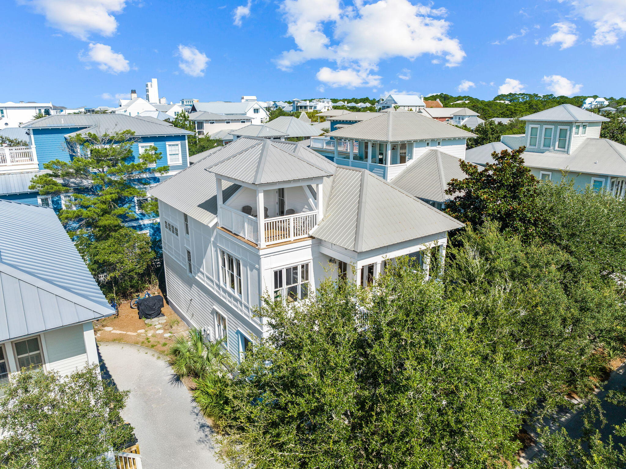 30 Chelsea Loop Road Santa Rosa Beach, FL 32459 - Photo 1 of 67 an aerial view of residential houses with yard and ocean view