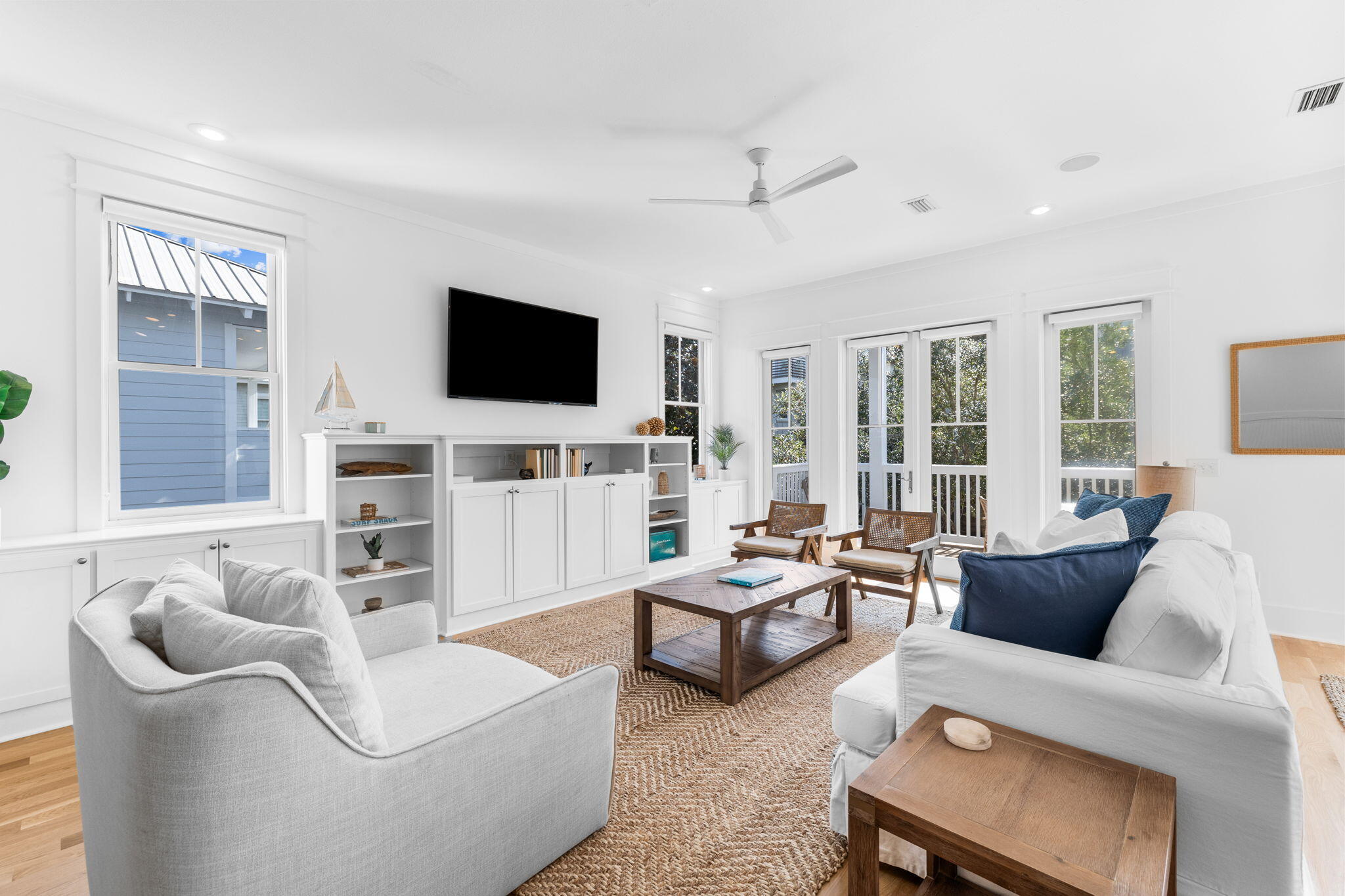 30 Chelsea Loop Road Santa Rosa Beach, FL 32459 - Photo 12 of 67 a living room with furniture and a flat screen tv