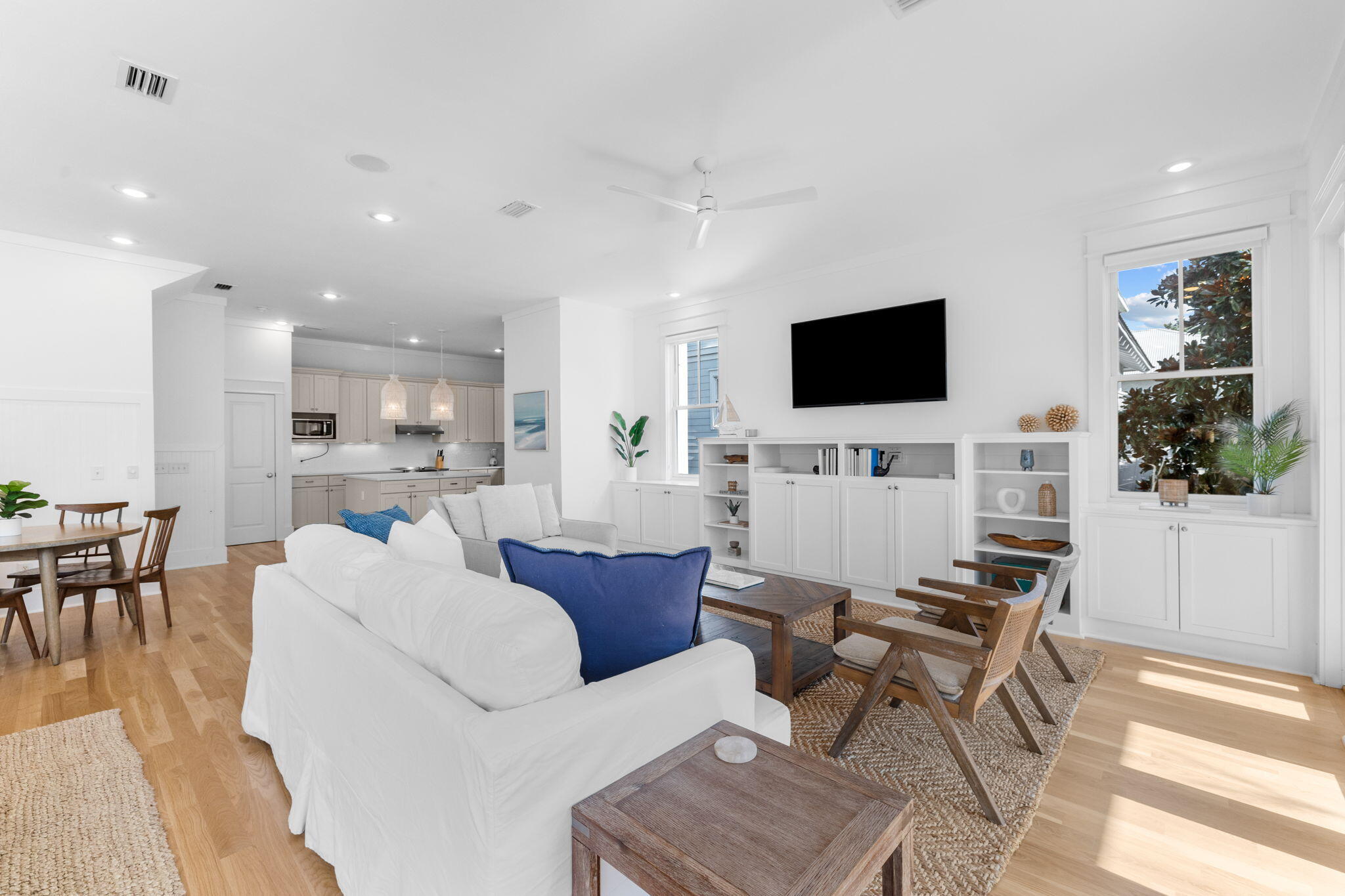 30 Chelsea Loop Road Santa Rosa Beach, FL 32459 - Photo 13 of 67 a living room with furniture and a flat screen tv