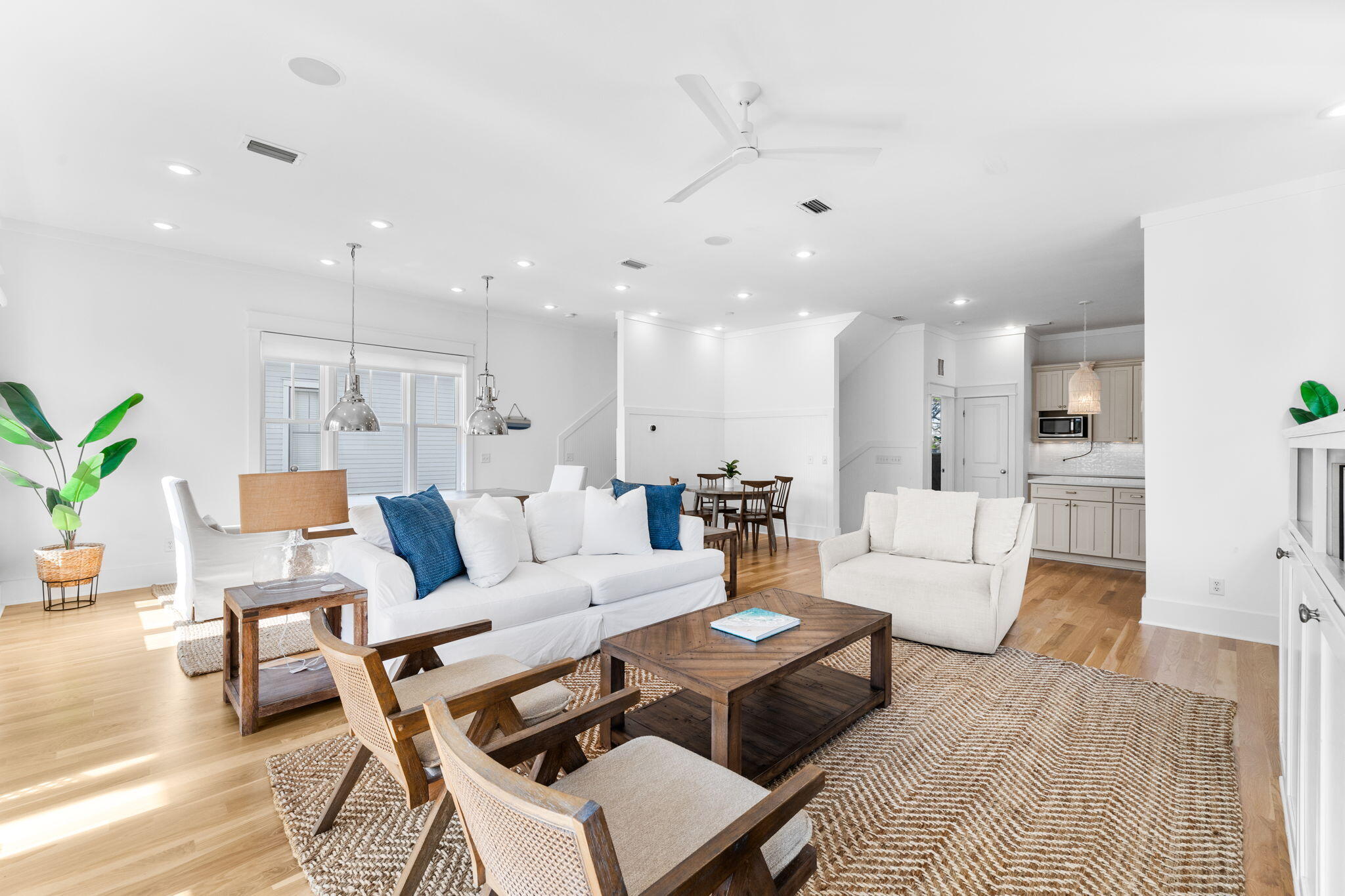 30 Chelsea Loop Road Santa Rosa Beach, FL 32459 - Photo 15 of 67 a living room with furniture and kitchen view