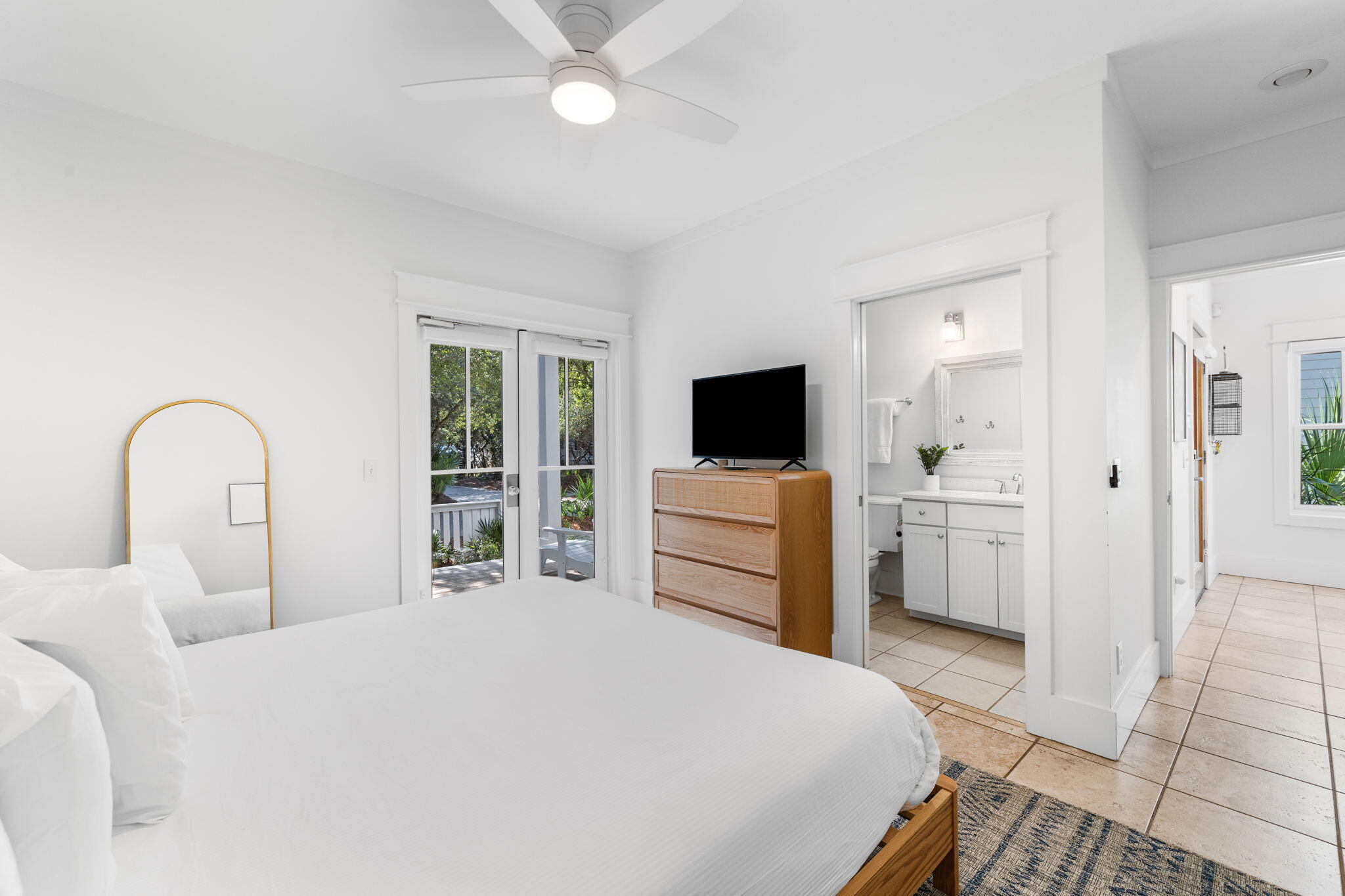 30 Chelsea Loop Road Santa Rosa Beach, FL 32459 - Photo 24 of 67 a bedroom with a bed and a flat screen tv