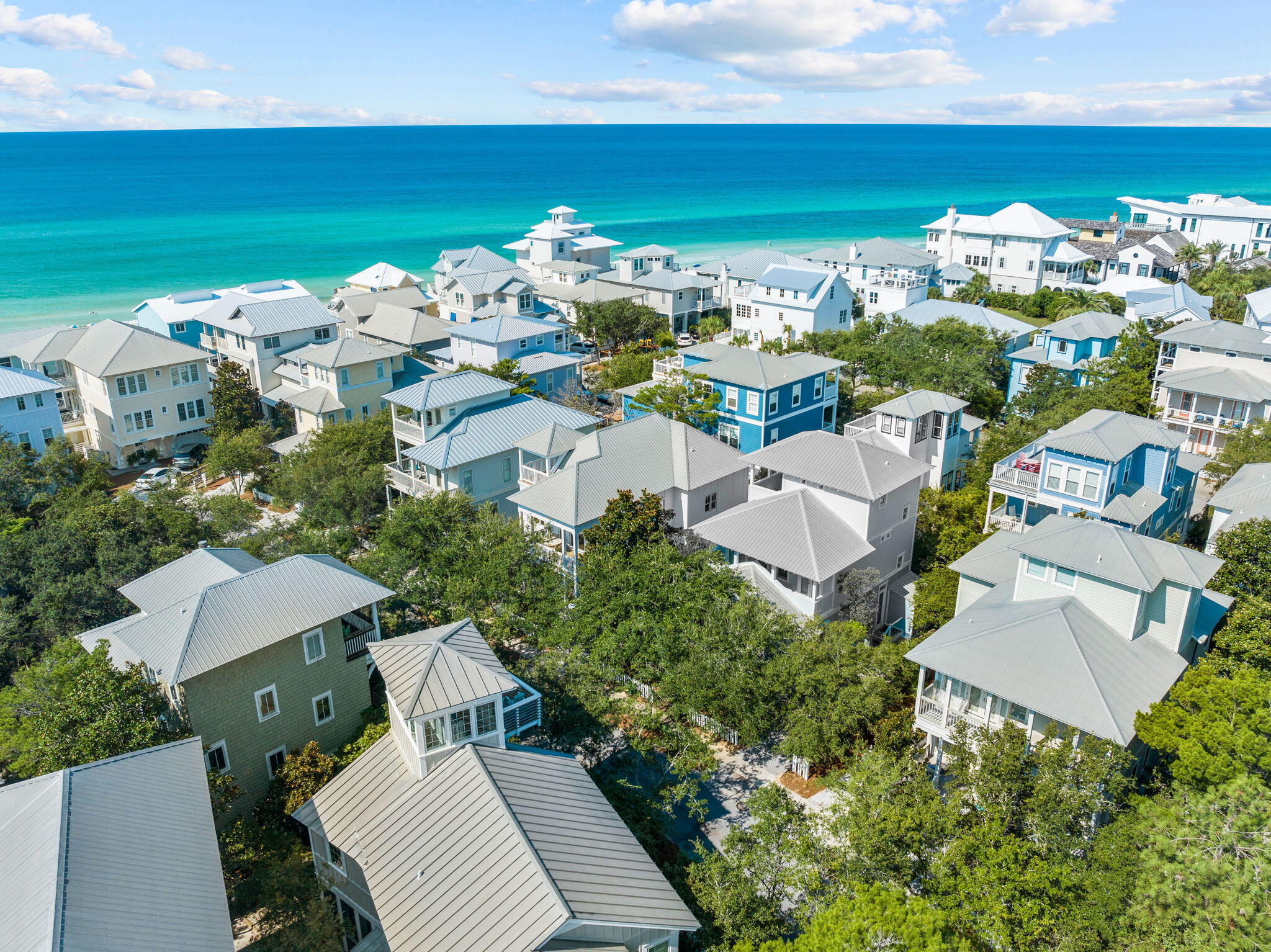 30 Chelsea Loop Road Santa Rosa Beach, FL 32459 - Photo 52 of 67 an aerial view of a house with a ocean view