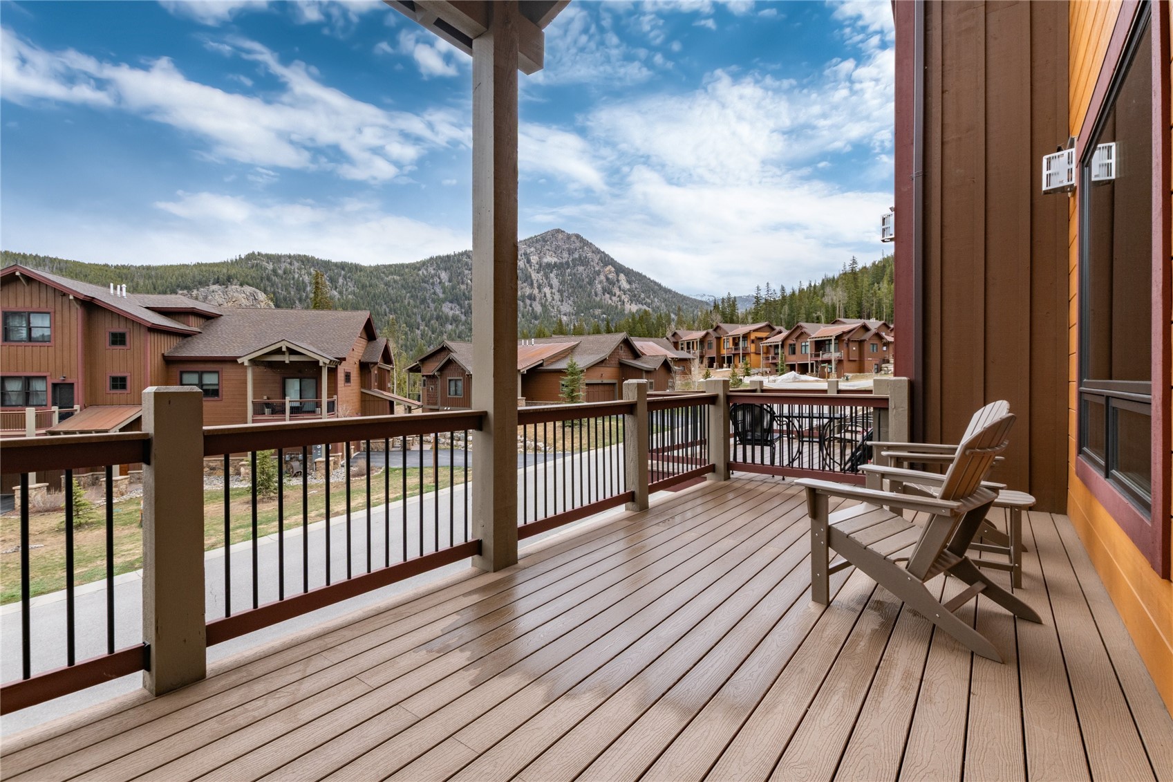 750 Independence Road, Unit 2C Keystone, CO 80435 - Photo 31 of 49 Front deck with a view!