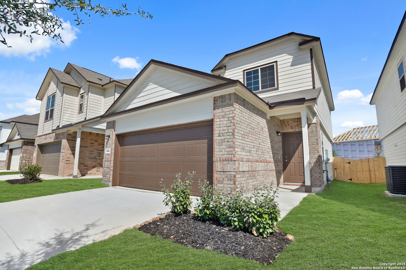 a front view of house with yard