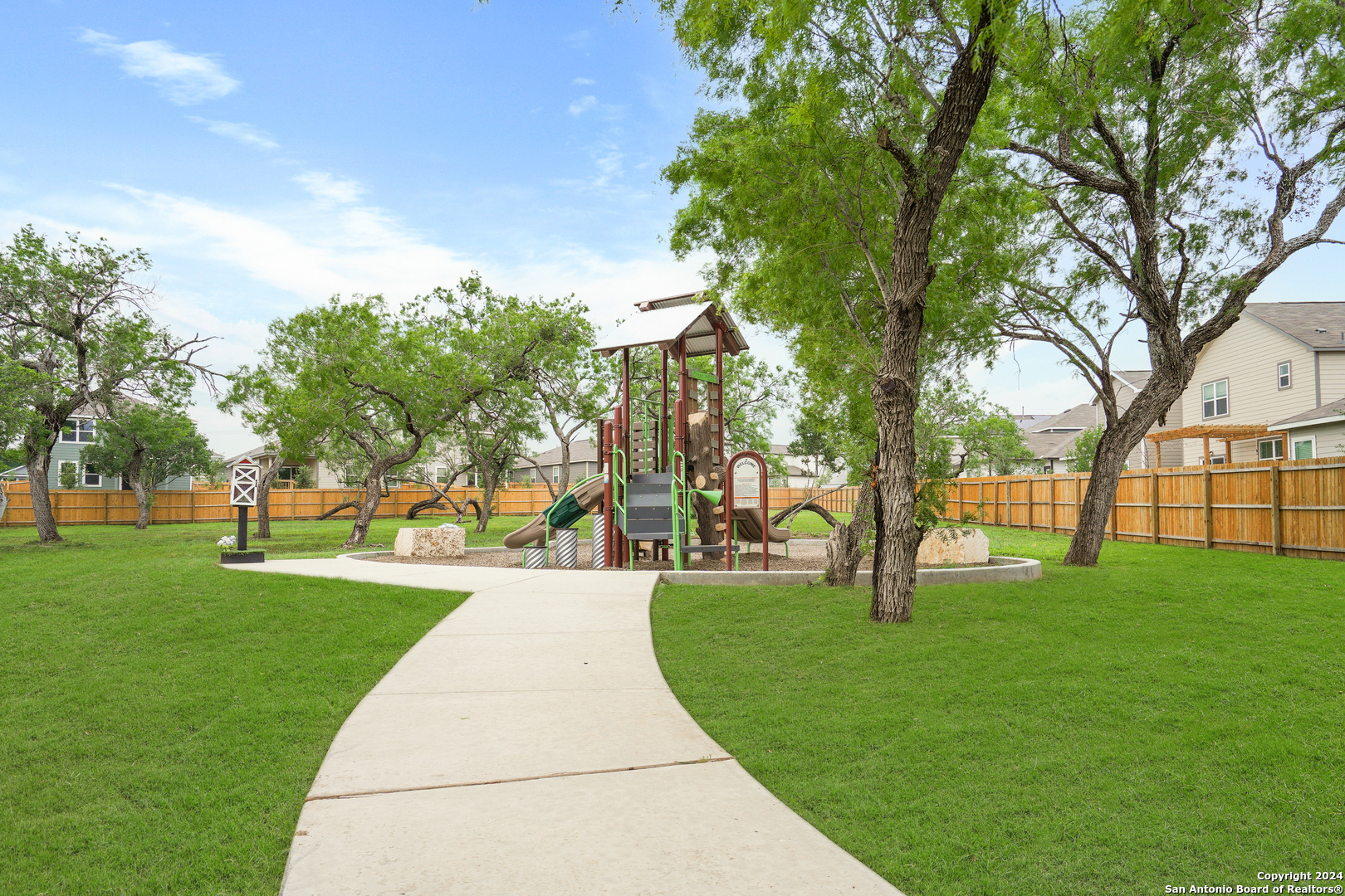 4946 Blue Ranch San Antonio, TX 78222 - Photo 27 of 32 a view of a park with tree s