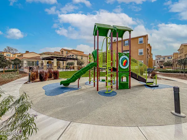 a outdoor space with patio furniture